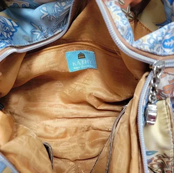 Kathy Van Zeeland Vintage Y2K Sateen Printed Purse - Picture 4 of 7